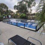 Low Profile Pool Enclosure