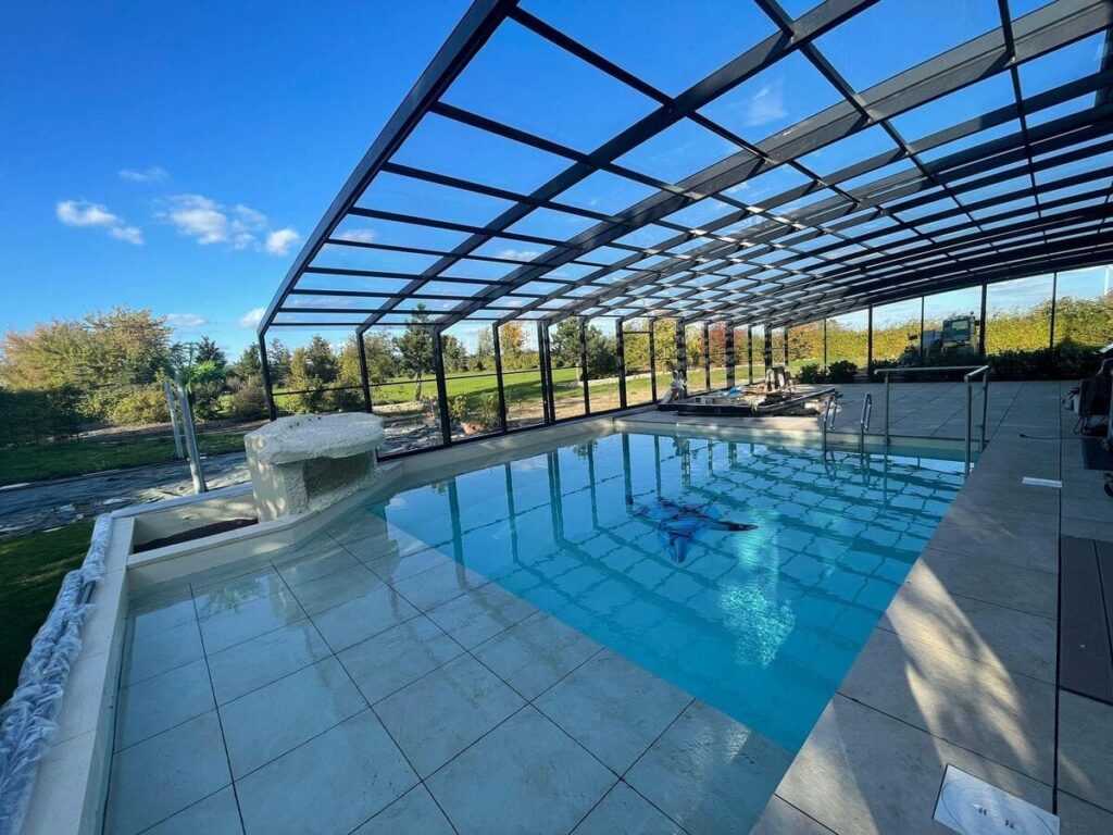 High Profile Pool Enclosure