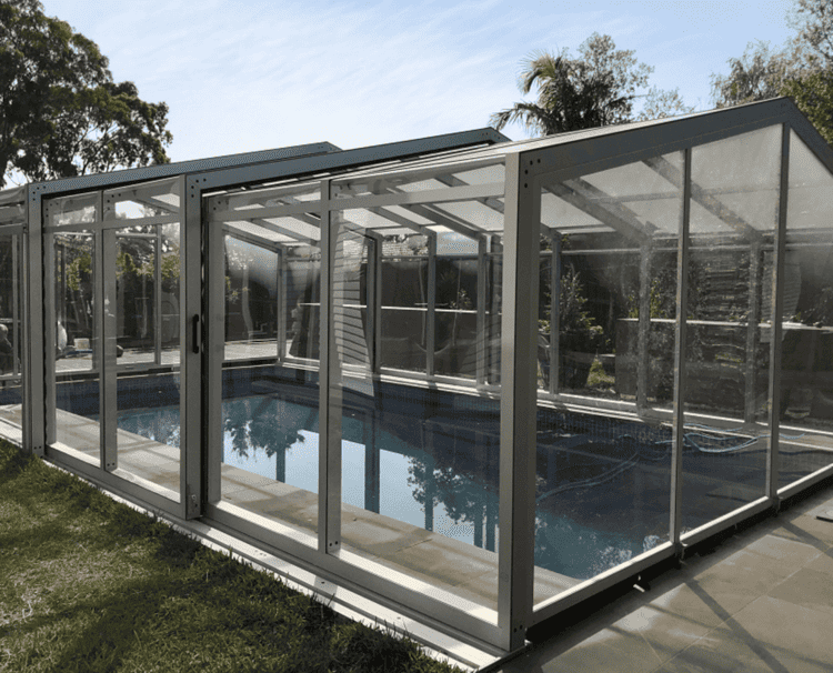 High Profile Pool Enclosure