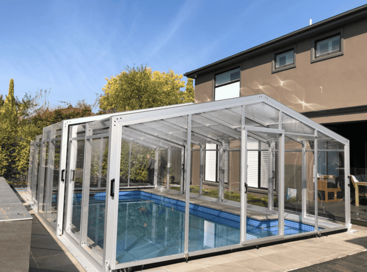 High Profile Pool Enclosure