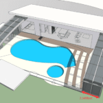 Wall‑Mounted Profile Pool Enclosure