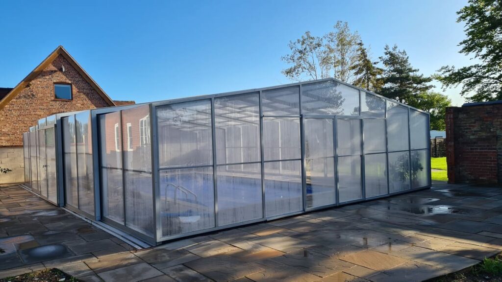 High Profile Pool Enclosure
