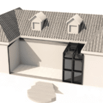 Wall‑Mounted Profile Pool Enclosure