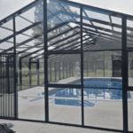 High Profile Pool Enclosure