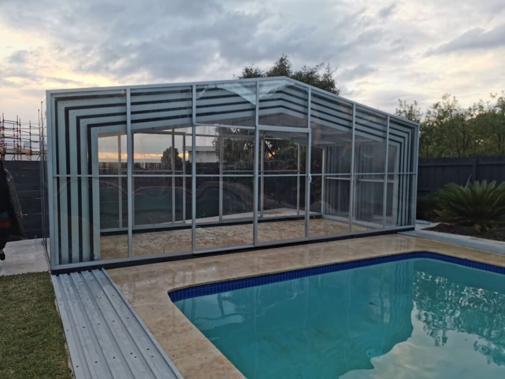 High Profile Pool Enclosure