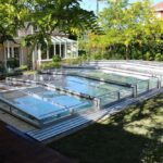 Low Profile Pool Enclosure