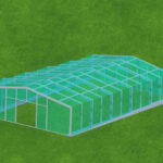 High Profile Pool Enclosure