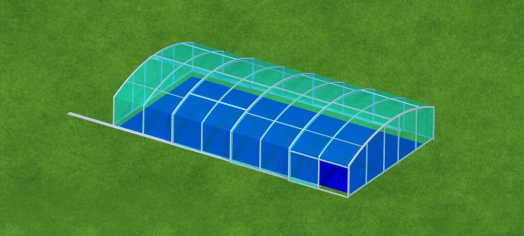 Medium Profile Pool Enclosure