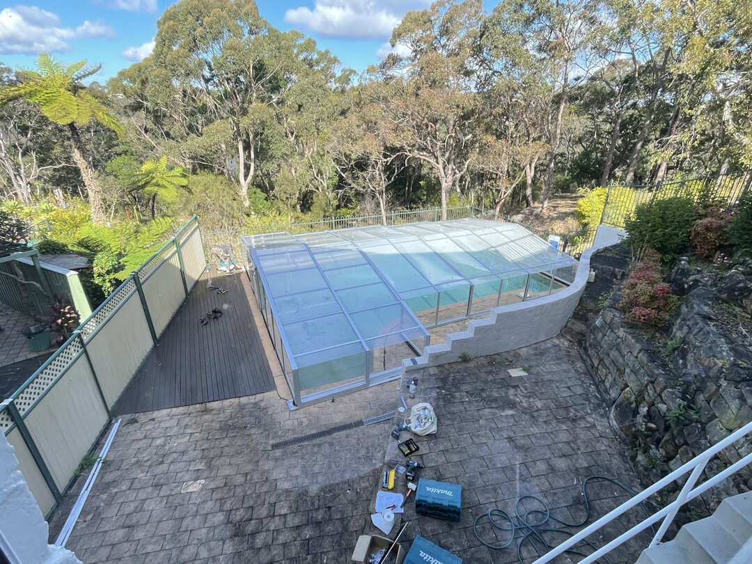 High Pool Enclosure