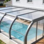 Wall‑Mounted Profile Pool Enclosure